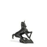 Aligi Sassu, Milano 1912 - Palma di Maiorca 2000 / Xanto - Cavallo d'Achille