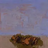 Ennio Morlotti, Lecco 1910 - Milano 1992 / Liguria, studio n.4, 1989