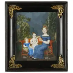 Senza titolo by A Miniature On Ivory, 19Th Century, offered Sep 2020