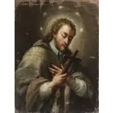 Ignazio Stern, San Giovanni Nepomuceno, oil on canvas