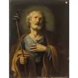 Jacopo Alessandro Calvi, San Giuseppe, oil on canvas