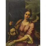 Girolamo Forabosco, Giuditta con la testa di Oloferne, oil on canvas
