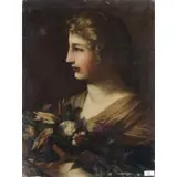 Giacinto Gimignani, Flora, oil on canvas