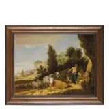 Claes Corneliszoon Moeyaert, Mercurio ed Argo / Siglato, oil on panel