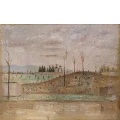 Francesco De Rocchi, Saronno 1902 - Milano 1978 / Mattino di primavera, oil on panel