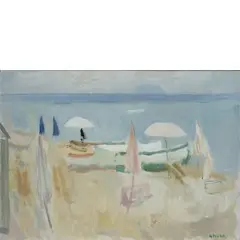 Gino Moro, Milano 1901 - 1977 / Senza titolo, oil on canvas
