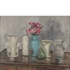 Cesare Monti, Brescia 1891 - Bellano 1959 / Natura morta, 1941, oil on canvas