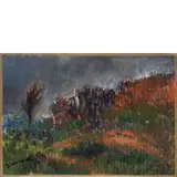 Giovanni Omiccioli, Roma 1907 - 1975 / Serravalle di San Marino, collina n.2, 1960