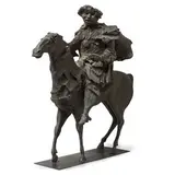 Luciano Minguzzi, Bologna 1911 - Milano 2004 / Cavaliere e cavallo