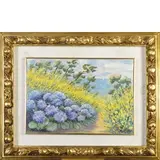 Michele Cascella, Ortona 1892 - Milano 1989 / Ginestre e ortensie, oil on canvas