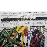 Daniele Contavalli, Siena 1964 / La legge delle cause e degli effetti, 2013, mixed media on canvas