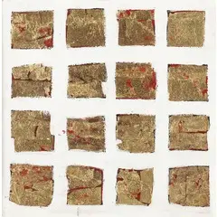 Milano 1922 - 1988 / Tableau doré by Remo Bianco, mixed media on panel, offered Nov 2020