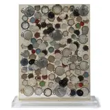 Arman, Nizza 1928 - New York 2005 / Senza titolo, 2003, Inclusione di orologi in resina e poliestere