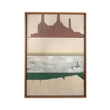 Renato Mambor, Roma 1936 - 2014 / Paesaggi tagliati - Fabbrica, 2004