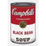 Pittsburg 1928 - New York 1987 / Campbell's Soup I: Black Bean by Andy Warhol, screenprint a colori on paper, offered Nov 2020