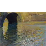 Vittorio Grassi, Roma, 1878 - 1958 / Prima Porta / Firmato Vittorio Grassi in basso a destra e datato 32 sul verso, oil on tavoletta