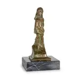 Giuseppe Siccardi, Asti 1899 - Torino 1993 / Figura di bambina / Firmato G Siccardi sulla base, bronze