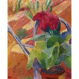 Cipriano Efisio Oppo, Roma, 1891 - 1962 / Natura morta con vaso di fiori e annaffiatoio / Firmato Oppo in basso a sinistra, oil on canvas