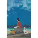 Renato Natali, Livorno, 1883 - 1979 / Gabriggiana / Firmato R.Natali in basso a destra e sul retro