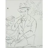 Gino Severini, Cortona 1883-Parigi 1966 / Ponce de Leon, 1943, mixed media on paper
