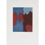 Mosca 1900-Parigi 1969 / Composizione rosso e blu, 1968 by Serge Poliakoff, lithograph a colori on paper, offered Mar 2021
