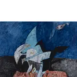 Gianni Dova, Roma 1925-Pisa 1991 / Notturno sul mare, 1967