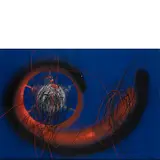 Roberto Crippa, Milano 1921 - Bresso 1972 / Spirale, 1965-70, mixed media on paper