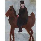 Franz Borghese, Roma 1941-2005 / Senza titolo, oil on canvas