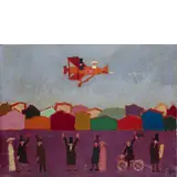 Franz Borghese, Roma 1941-2005 / Senza titolo, oil on canvas
