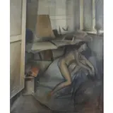 Dieter Kopp, Prien am Chiemsee 1939 / Senza titolo, 1980-81, oil on canvas