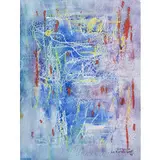 Antonio Corpora, Tunisi 1909-Roma 2004 / La rete e i coralli, 1992, mixed media on paper