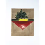 Carlo Mattioli, Modena 1911-Parma 1994 / Senza titolo, screenprint a colori on paper