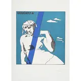 Tano Festa, Roma 1938-1988 / Senza titolo, lithograph a colori on paper