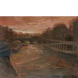 Ugo Attardi, Genova 1923 - Roma 2006 / L'alba a Parigi