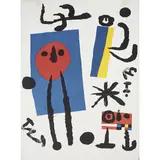 Barcellona 1893-Palma de Mallorca 1983 / Senza titolo by Joan Miró, lithograph a colori on paper, offered Mar 2021