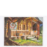 Vadim Ivanovich Odaynik, Odessa, 1925 - Kiev, 1984 / Scorcio di casa