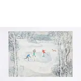 Viktor Zaretsky, 1925 - 1990 / Inverno a Koncha - Zaspa, oil on cardboard