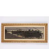Smolensk, 1917 - Kiev, 2005 / Il giorno si addormenta / Firmato e datato 48 in basso a sinistra by Tatiana Nilovna Yablonskaia, oil on canvas, offered Apr 2021