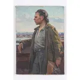 Kherson, 1884 - Kiev, 1974 / Ritratto di giovane ragazzo by Aleksey Alekseevich Shovkunenko, oil on canvas, offered Apr 2021
