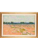 Vasiliy Dmitrievich Chegodar, Chervonyy Yar, 1918 - Kiev, 1989 / Una giornata di sole, oil on cardboard