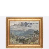 Mykhaylo Khmelko, Kiev, 1919 - 1975 / Crimea / Firmato M Khmelko in basso a destra, oil on canvas