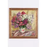 Vadim Ivanovich Odaynik, Odessa, 1925 - Kiev, 1984 / Fiori di campo in un vaso / Firmato Odaynik e datato 79 in basso a destra