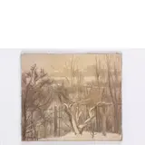 Kiev, 1959 / Inverno / Firmato Atayan e datato 94 in basso a sinistra by Gayane Armenivna Atayan, oil on canvas, offered Apr 2021