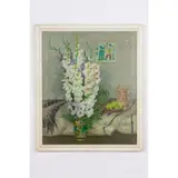 Leonid Ilic Chychkan, Ekaterinodar, 1911 - Kiev, 1977 / Gladioli / Firmato e datato 1979 in basso a destra, oil on canvas