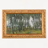 Zemlyanye Khutor, 1923 - 1985 / Le betulle / Firmato A Shirokov in basso a destra by Alexey Alexandrovich Shirokov, oil on canvas, offered Jul 2021