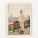 Dnepropetrovsk, 1918 - Kiev, 1999 / Stalin / Firmato V Puzyrkov in basso a destra by Victor Grigorovich Puzyrkov, oil on cardboard, offered Jul 2021