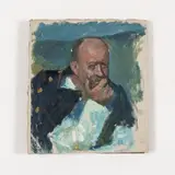 Kharki, 1908 - Kiev, 1985 / Ritratto di Shevchenko / Monogramma MD in basso a destra by Georgy Stepanovich Melikhov, oil on canvas, offered Jul 2021