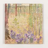 Viktor Zaretsky, Belopolye, 1925 - Kiev, 1990 / Primavera nel bosco / Firmato V Zaretskiy e datato 89 in basso a destra, oil on canvas