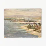 Nosivka, 1911 - Kiev, 1997 / Veduta del Dniepr / Firmato e datato 46 in basso a destra by Sergiy Fedorovich Shishko, oil on cardboard, offered Jul 2021