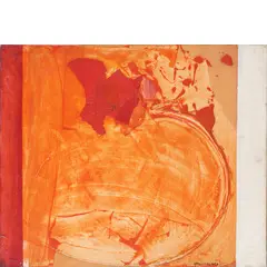 Buenos Aires 1928 / Pittura 1, 1967 by Mario Pucciarelli, oil and tecnica mista on canvas, offered Oct 2021
